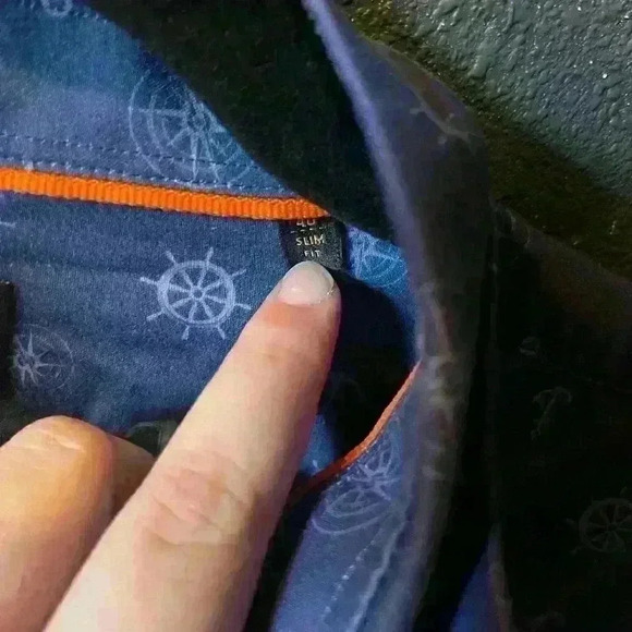 Men’s Simon Carter Button Up Dress Shirt - Picture 3 of 3